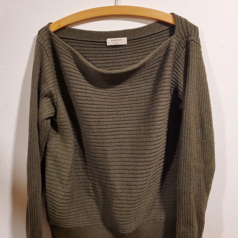 Aritzia Babaton Luc Boatneck Sweater
